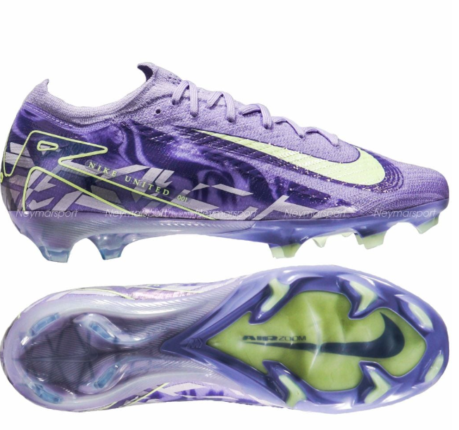 Nike Air Zoom Mercurial Vapor 16 Elite FG United - Purple Agate/Barely Volt HF1605-500
